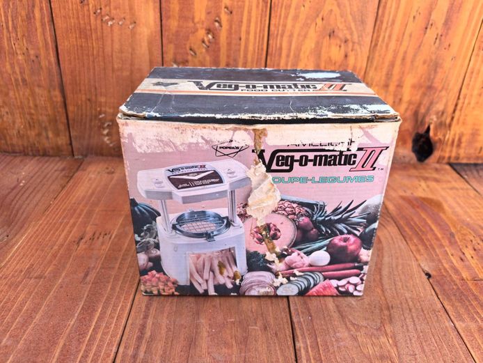 Retro 1970s Popeil Veg-O-Matic II Food Cutter