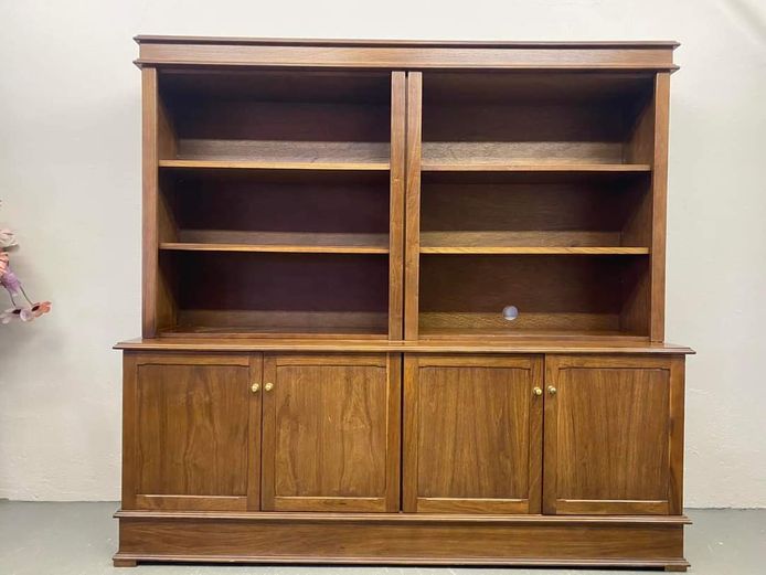 mahigany bookcase 