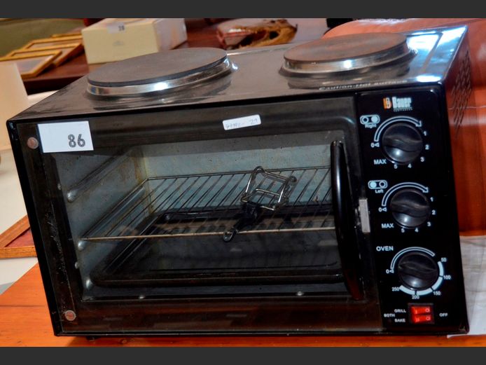 BAUER 2-PLATE MINI KITCHEN [Switches on, untested further]