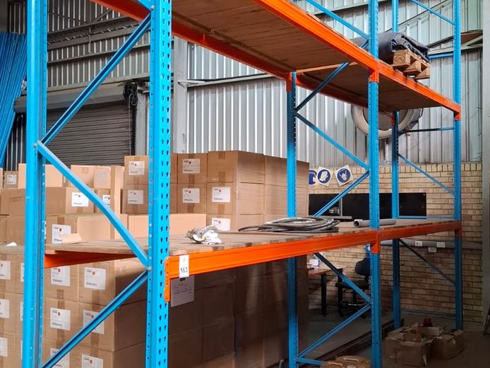 Heavy duty shelving only. 