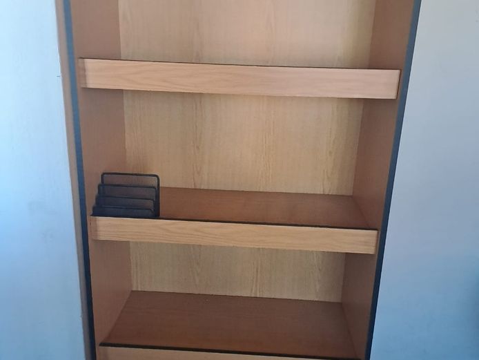 Wooden shelf