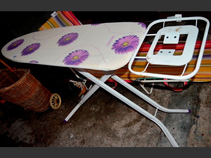 METAL FOLDING IRONING BOARD