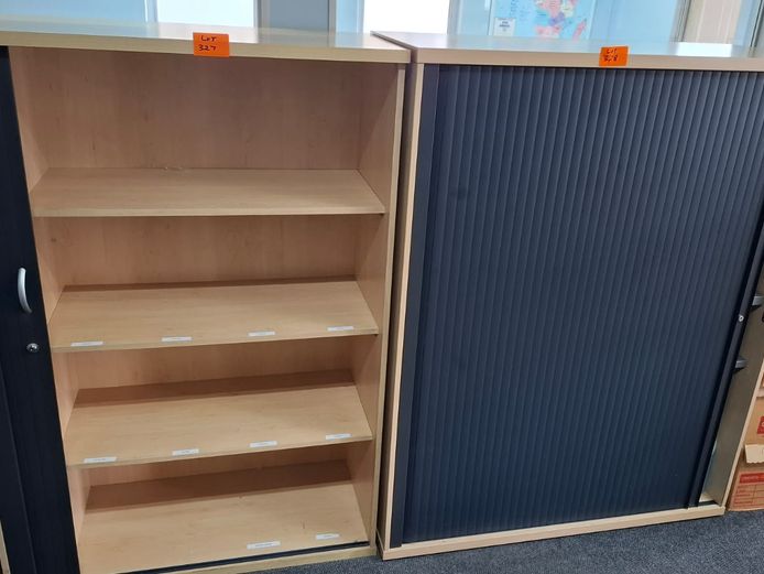 Sliding door cabinet