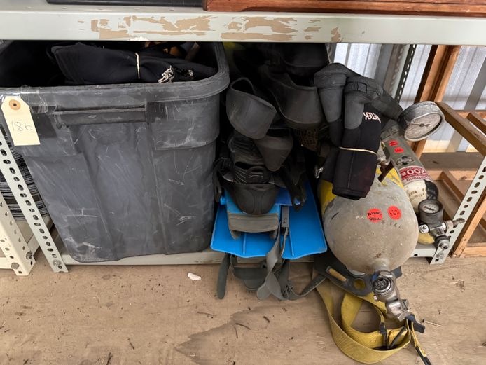 Lot of Diving Equipment 