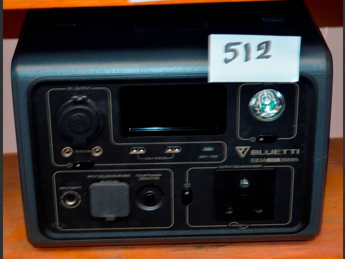 BLUETTI 600W PORTABLE POWER STATION [Untested]