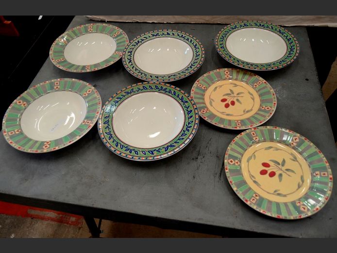 SANGO MESA BOWLS & SIDE PLATES