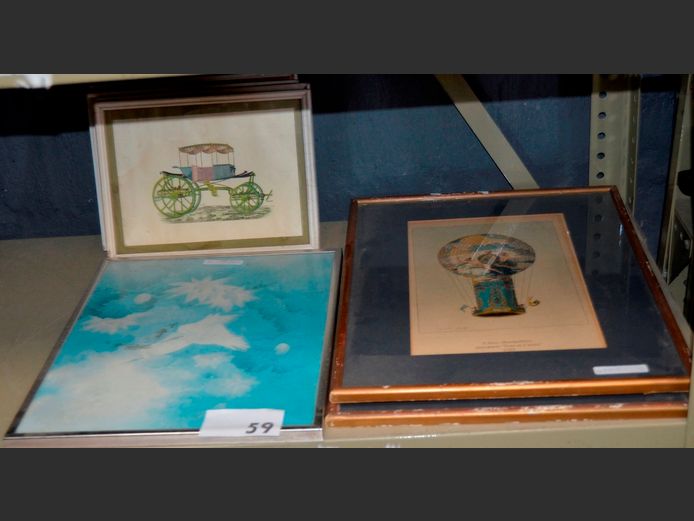 ASSORTED FRAMED PRINTS