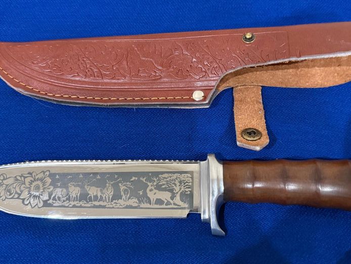 Knife Built by Uzbekistan Master Knifemaker 