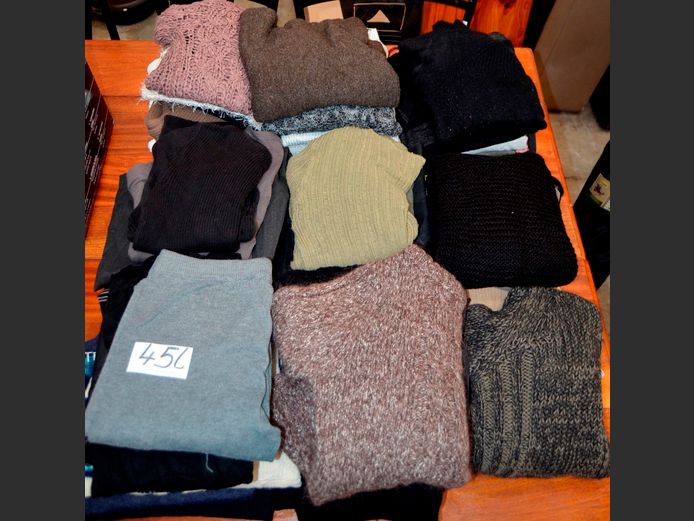 ASSORTED LADIES JERSEYS, PANTS, etc