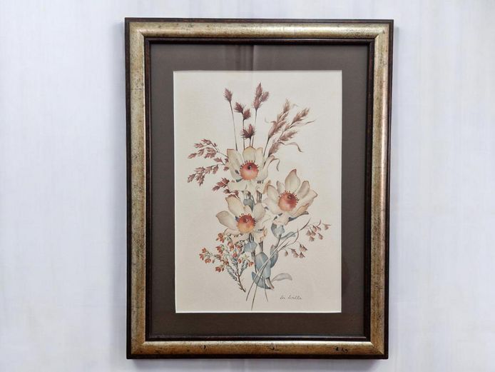 Lee Wille Lithographic Floral Studies