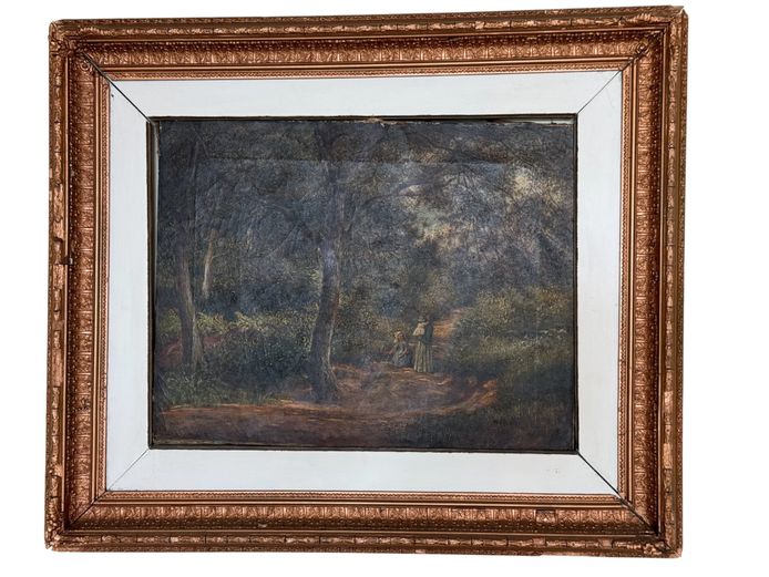 Framed Vintage Landscape Artwork