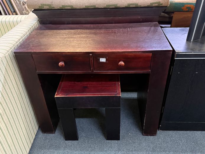 Dressing Table with Stool 