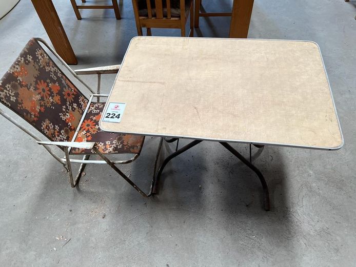 Table with chair