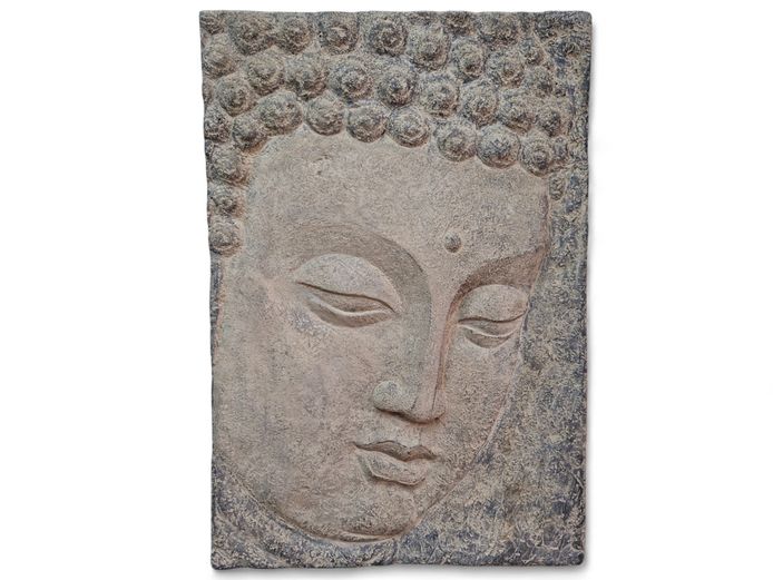 Large Oriental Fiberglass 3D Relief Wall Hanging Decor