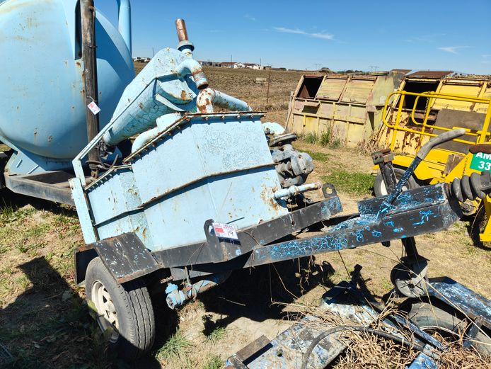 ELECTRICAL VACUUM UNIT (22kW MOTOR) - SINGLE AXLE TRAILER
