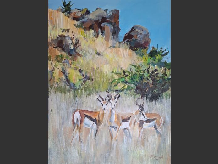 Painting by Janet Kingwill 46cm by 61cm | Janet Kingwill