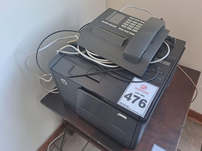 HP printer and telephone