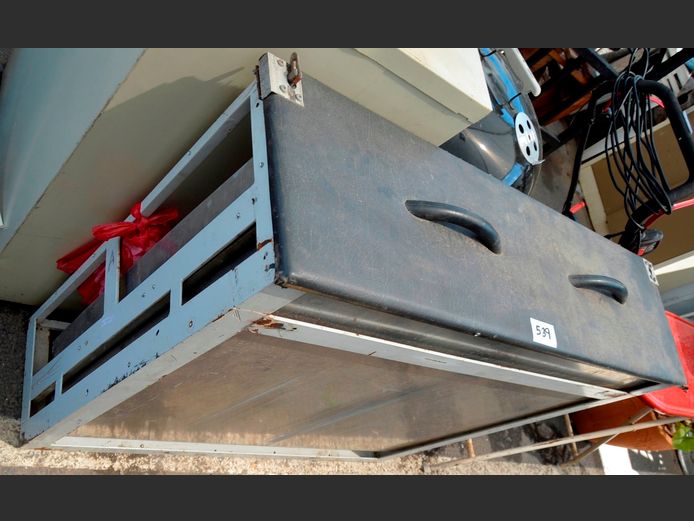 STEEL & ALUMINIUM 4x4 CAMPING DRAWER, 110 x 30 x 93cm