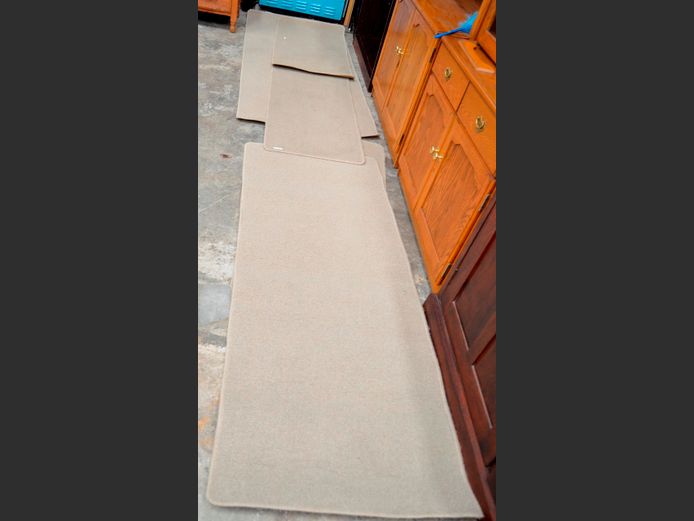 LIGHT BROWN RUGS & RUNNERS