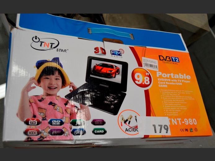 TNT START PORTABLE DVD PLAYER [Untested]