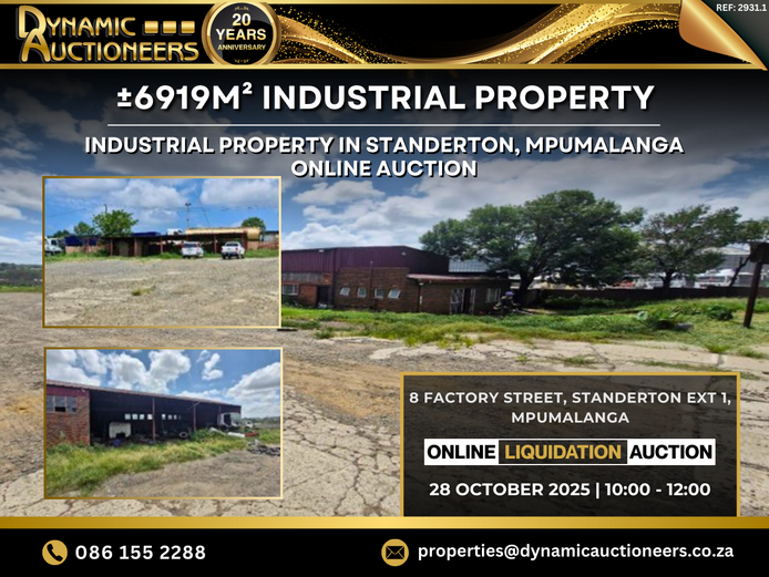 INDUSTRIAL PROPERTY IN STANDERTON 