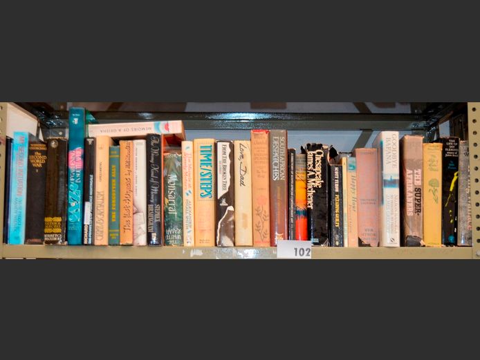 ASSORTED HARD COVER & PAPERBACK NOVELS