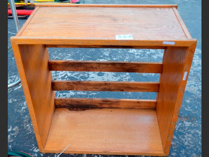 OAK PLANTER BOX, 76 x 76 x 40cm