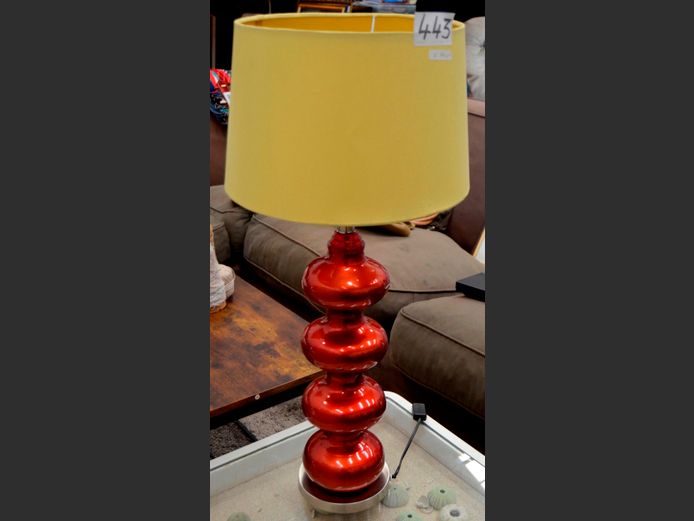 FUNKY TABLE LAMP WITH SHADE, 76cm High