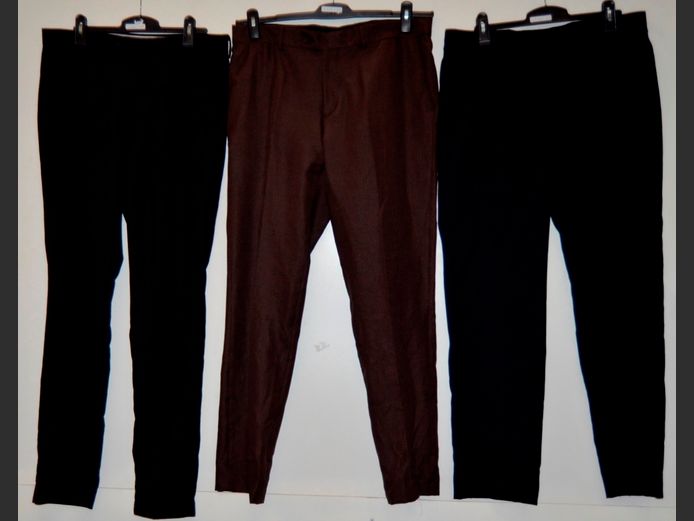 LOT OF 3: MEN'S SMART PANTS [Various sizes]