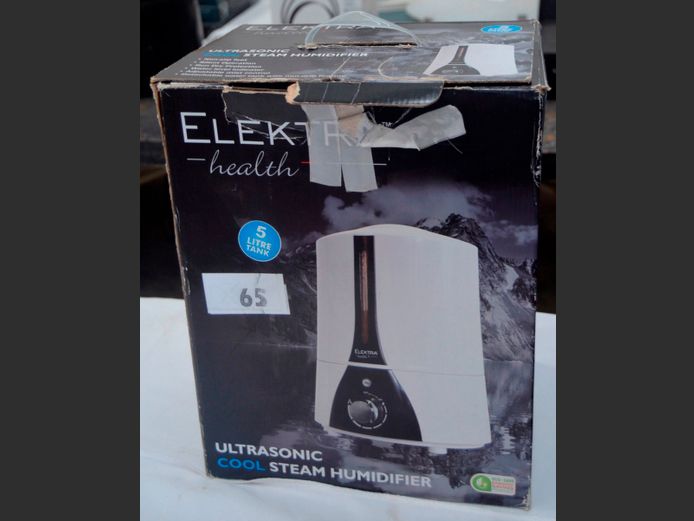 ELEKTRA HEALTH ULTRASONIC COOL STEAM HUMIDIFIER [Switches on, untested further]