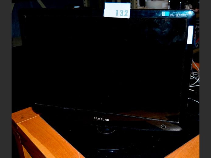 SAMSUNG 22" LCD MONITOR [Switches on, lines on screen]