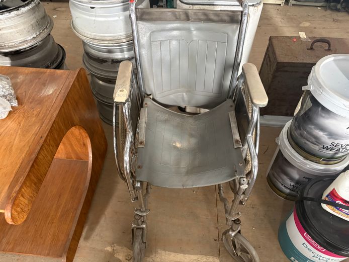 Vintage Wheelchair 