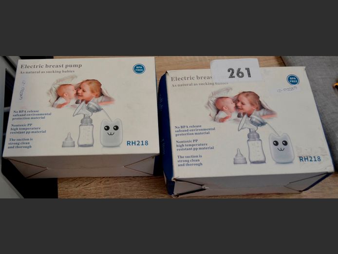 LOT: 2 x BREAST PUMPS [Untested]
