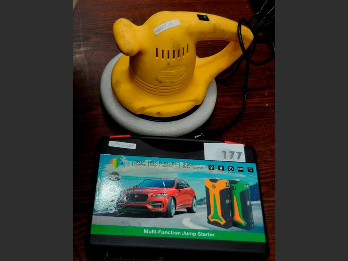 EMERGENCY POWER BANK & SHIELD POLISHER [Switch on, untested further]