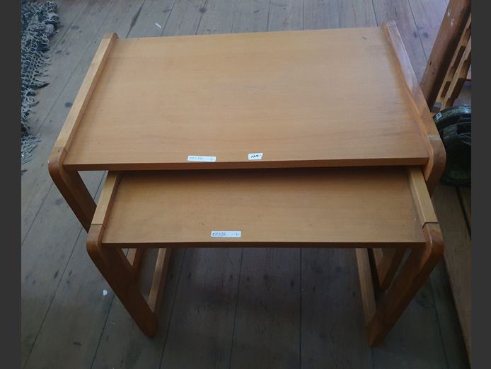BEECHWOOD NEST OF 2 TABLES
