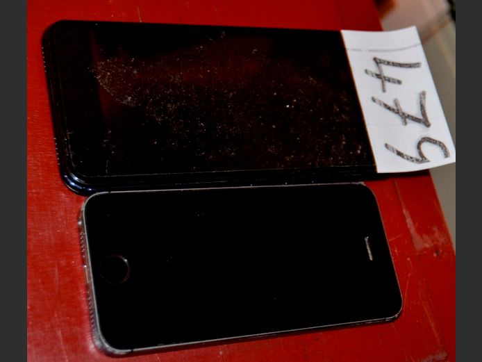 APPLE iPHONE 5 & ANOTHER [Untested, iCloud status unknown, 1 damaged]