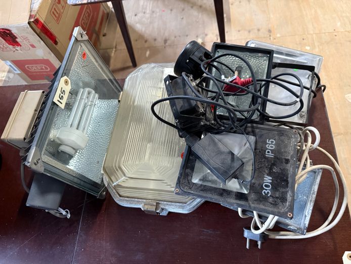 Lot of Various Flood Lights 