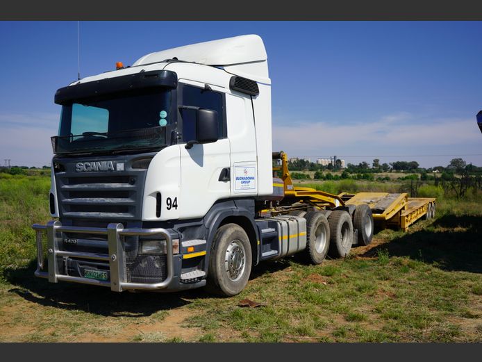 LOWBED & PERD; SCANIA R470; 2009; 680 000 KM; HSN021FS + DOLLY