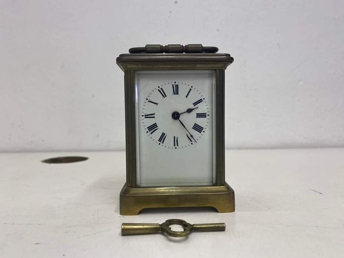 brass carriage clock