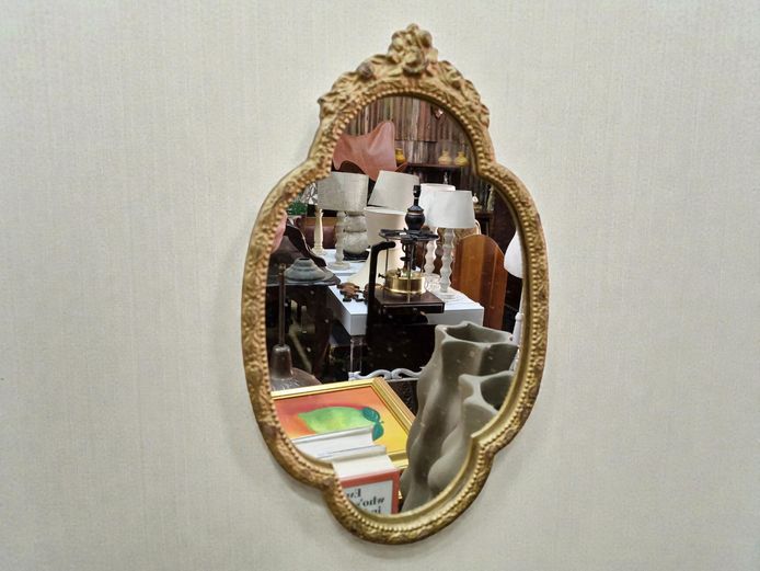 Vintage Baroque Style Wall Mirror