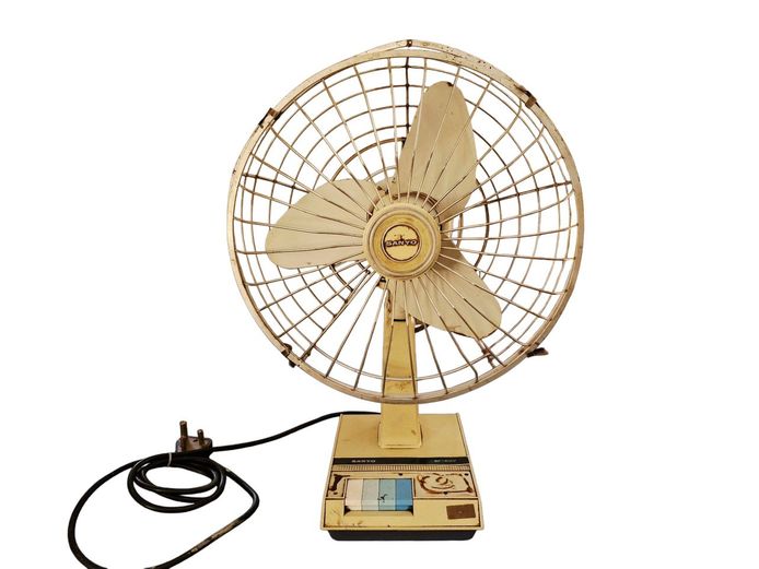 1970's Sanyo Fan with Metal Blades (Working)