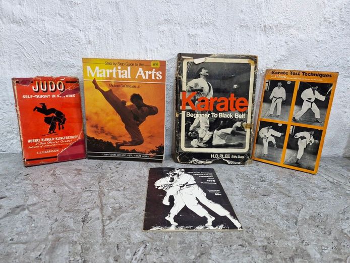 Vintage Martial Arts Book & Ephemera Collection - Karate, Judo & Jujitsu
