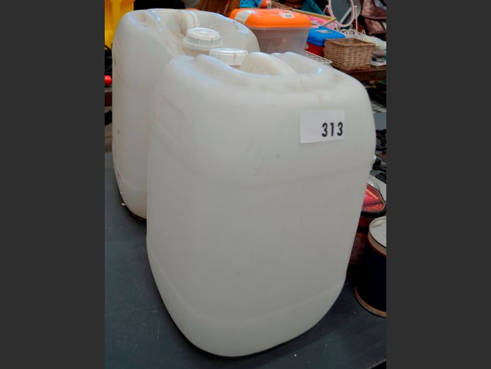 LOT: 2 x 25 LITRE CONTAINERS