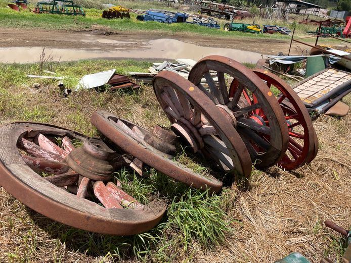 Wooden Wagon Wheels