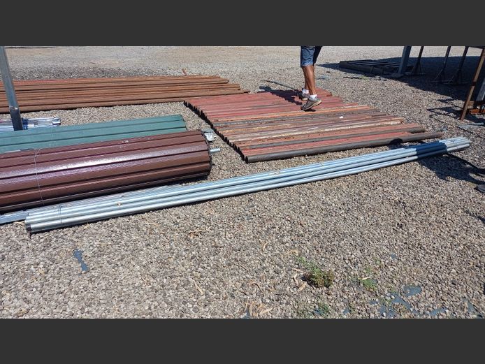 Seamless steampipe 4m galvanised 32mm diamter