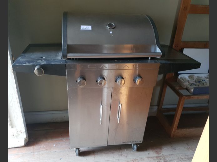 CADAC STAINLESS STEEL GAS BRAAI