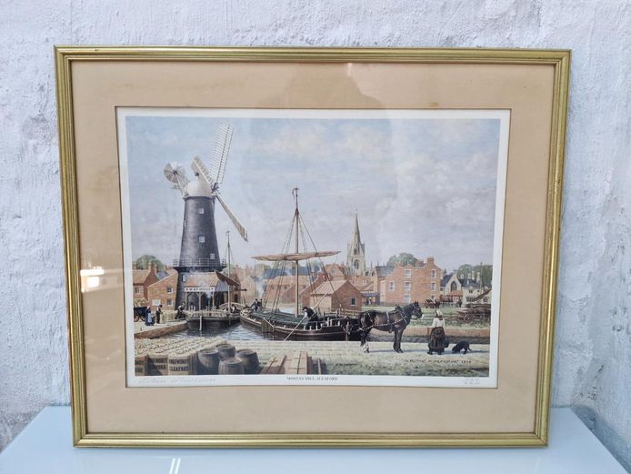 Robin Wheeldon Framed Limited Edition Print - Moneys Mill, Sleaford