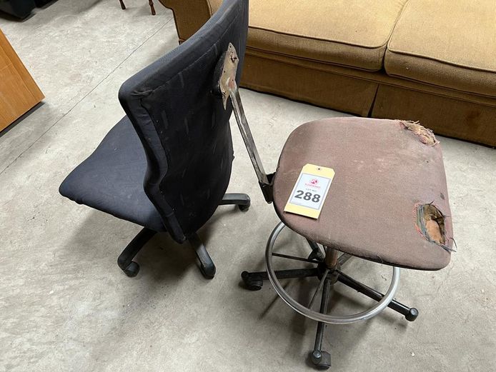 2 x Office chairs