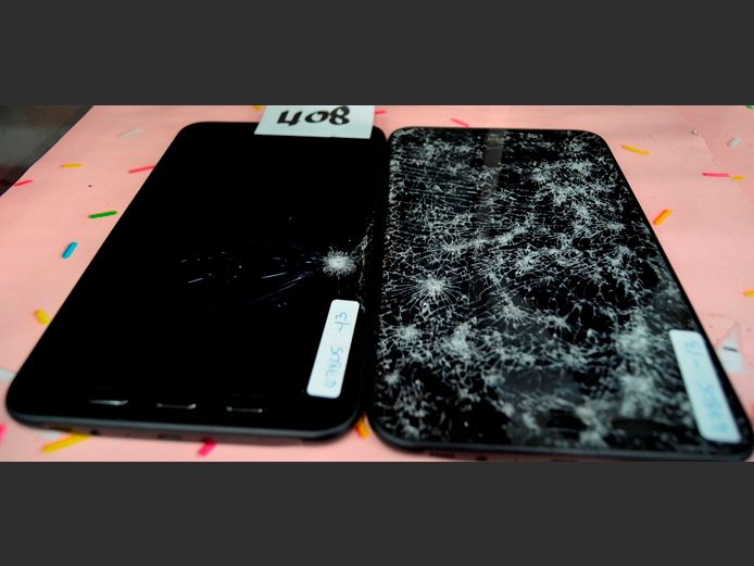 LOT OF 2: SAMSUNG GALAXY ACTIVE TAB 2 [Untested, no chargers, damaged]