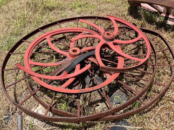 Red Wagon Wheels